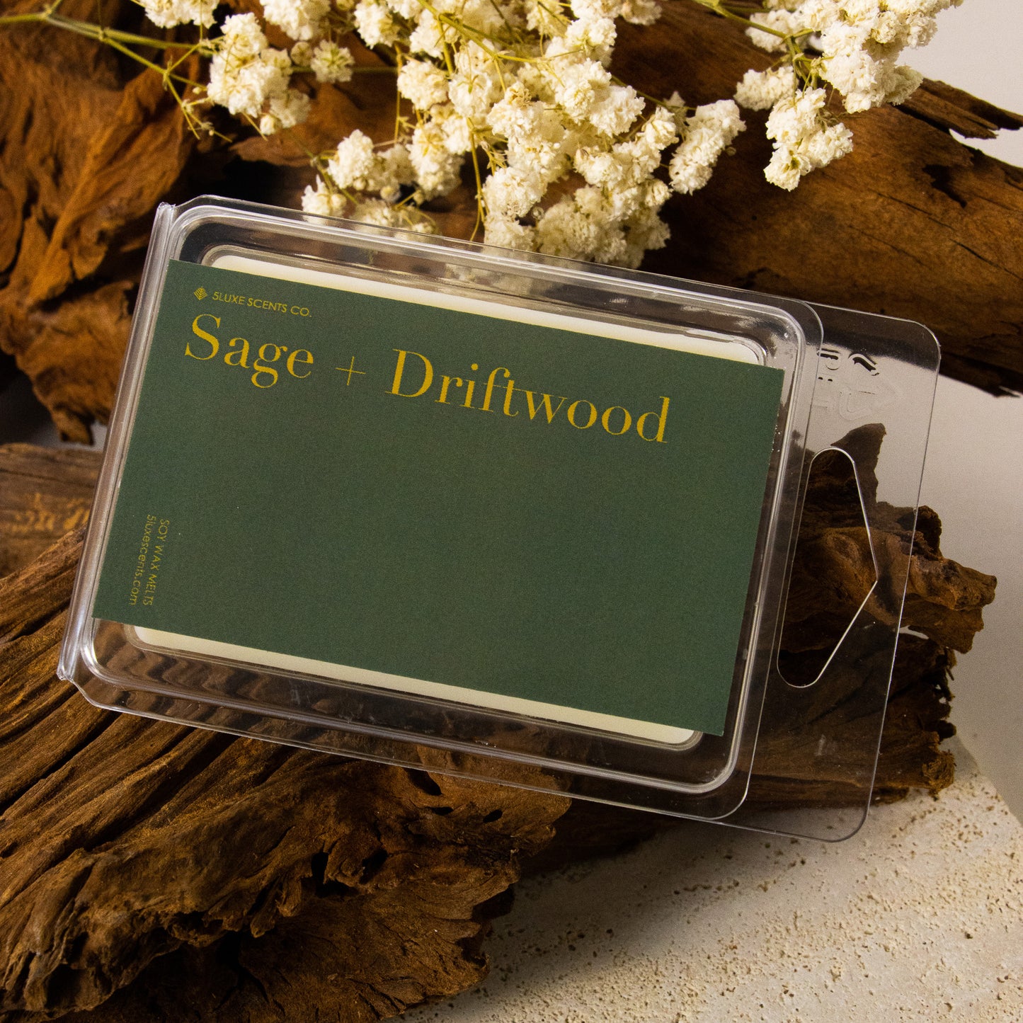 SAGE + DRIFTWOOD – WAX MELTS